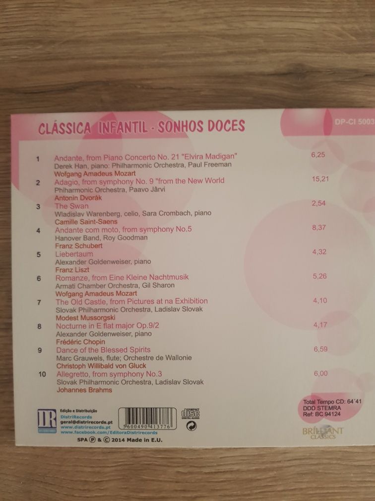 CDs de Música para Bebés