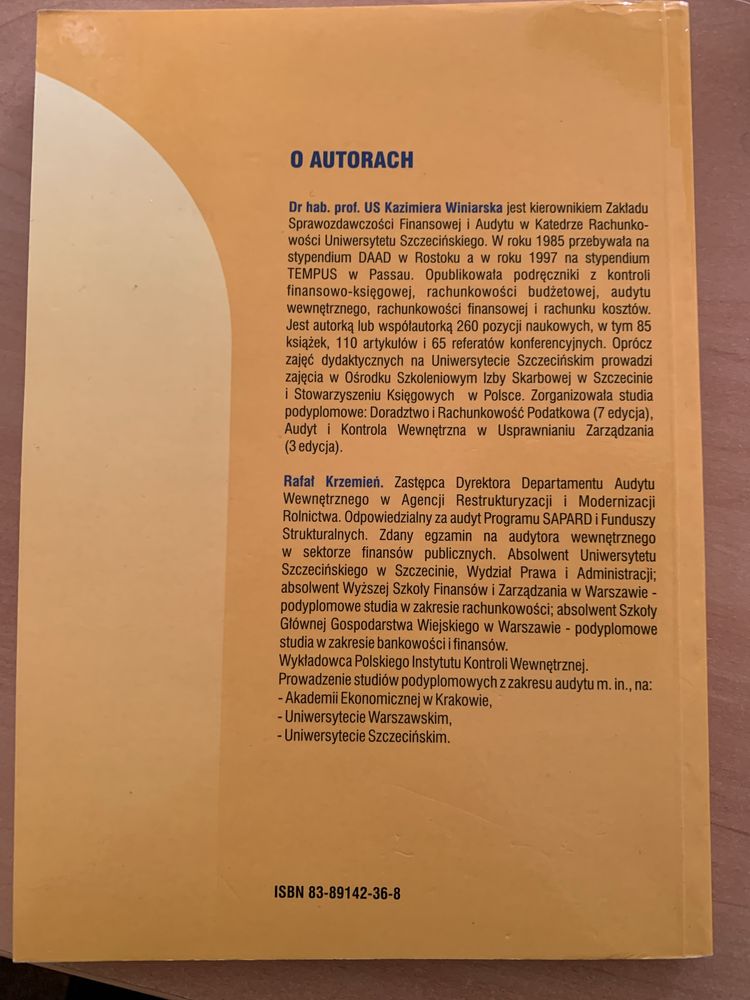 Audyt wewnętrzny. Testy i zadania.