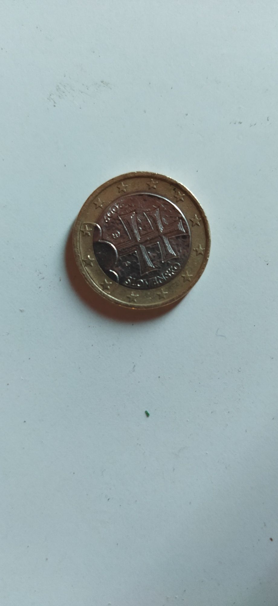 moeda de 1 euro Eslováquia