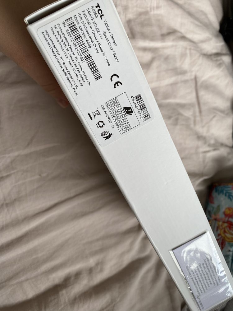 Nowy tablet TCL TAB 10 Gen 2 Szary
