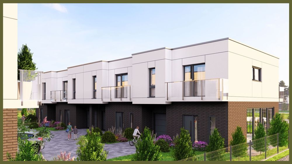 Komfortowy dom szeregowy 104m² 7A | Okolice Warszawy | Garaż w cenie!