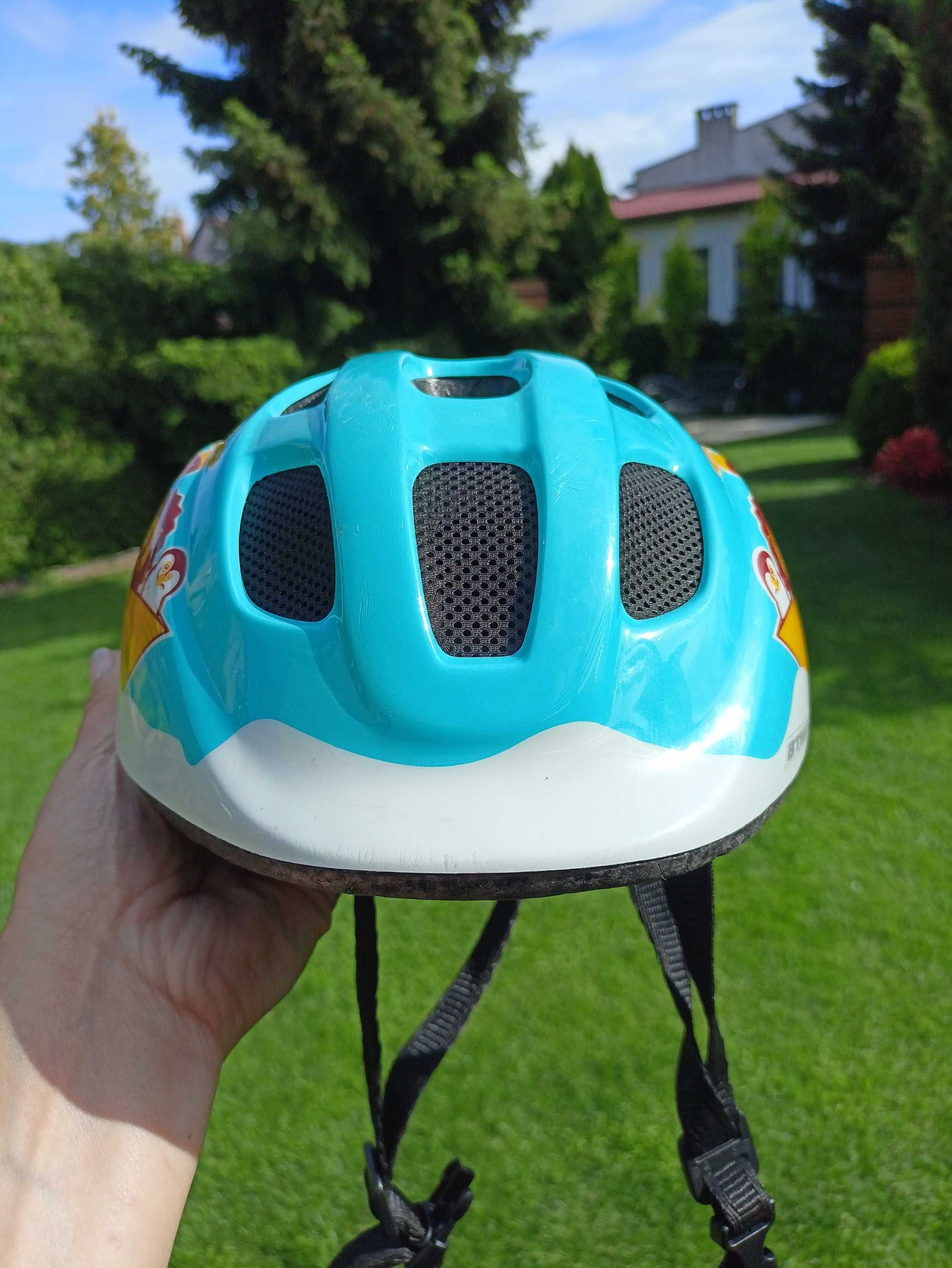 Kask chłopięcy btwin XXS 46-53cm