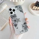 Etui do iPhone'a 14 Pro Max, przezroczyste etui na telefon komórkowy