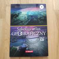 Szkolny atlas geograficzny DEMART, UŻYWANY