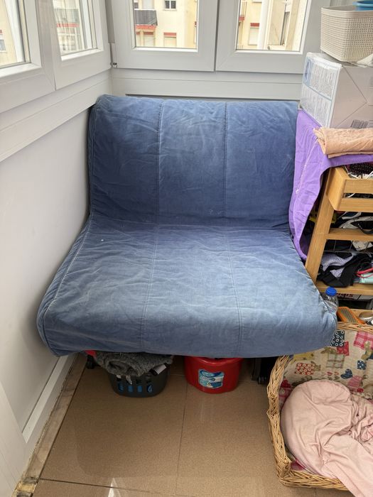 Sofá-cama usada da Ikea