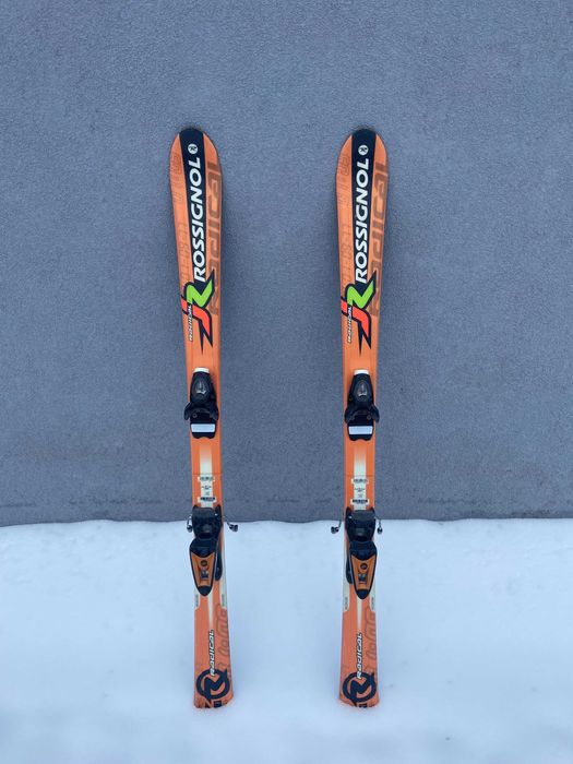 Rossignol Radical JR 130 cm – narty juniorskie z wiązaniami