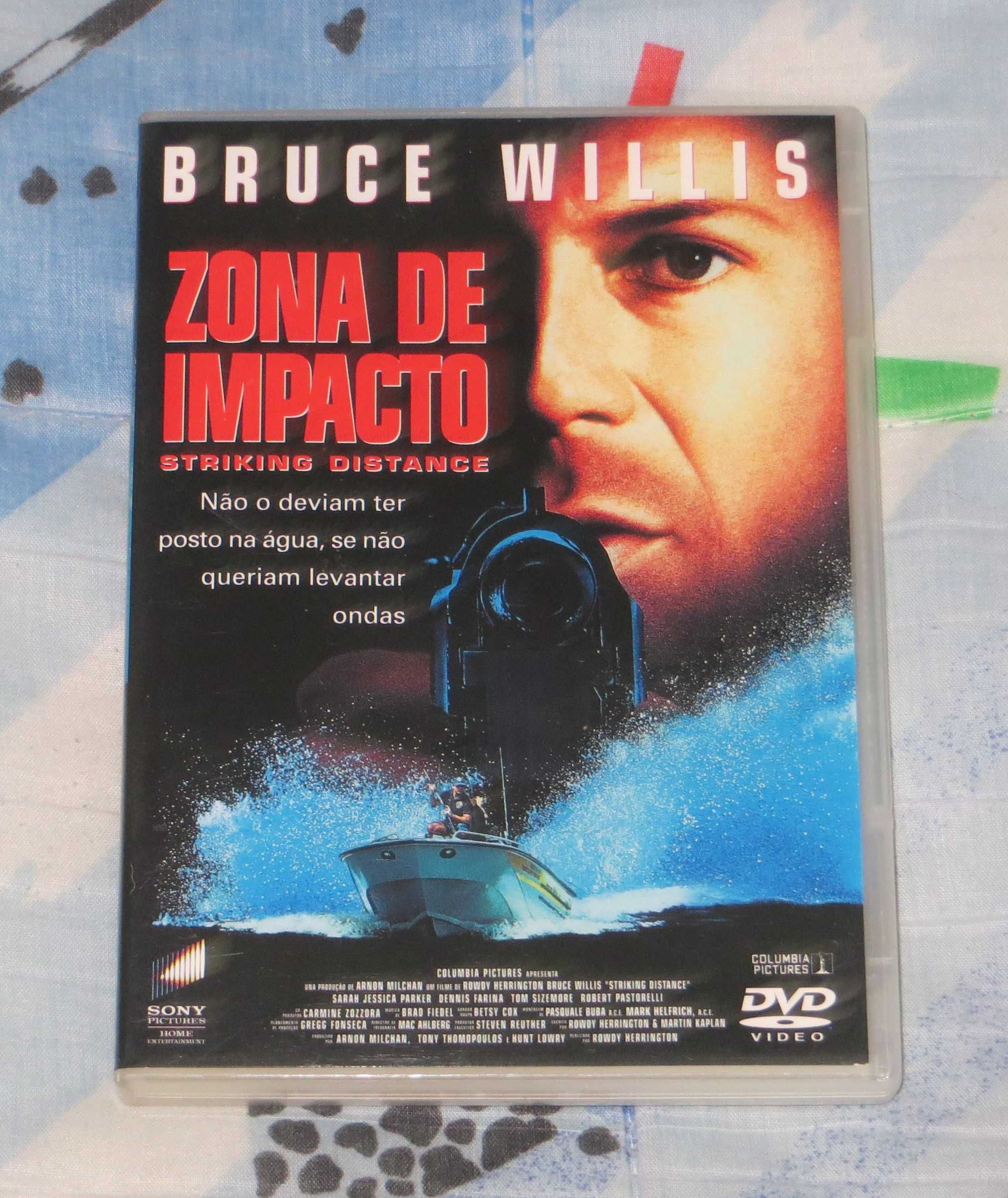 zona de impacto - DVD - Bruce Willis
