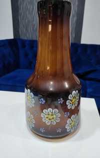 Piękny wazon ręcznie malowany Tułowice 23,5 cm