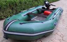 Моторна Лодка AQUA STAR Т390К+мотор SUZUKI DT15 з документами