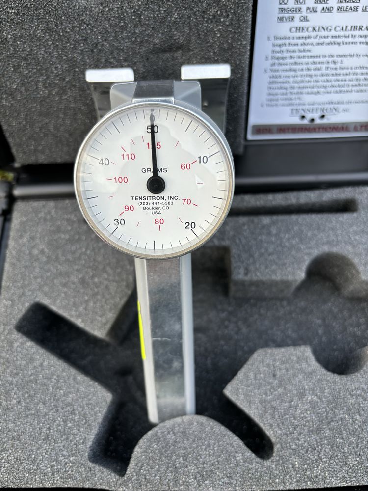 Mechaniczny miernik naprężenia Tensitron TR-125