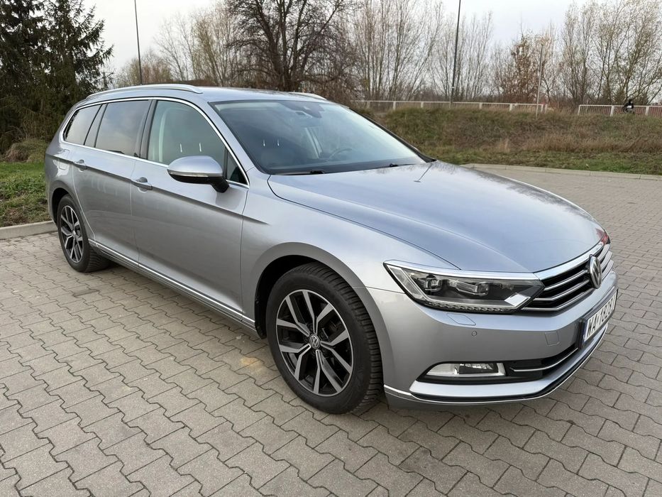 Volkswagen Passat VW Passat B8 kombi 2017 benzyna 1.8 automat Highline BMT DSG DQ200
