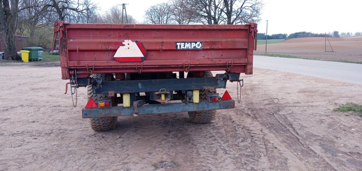 Belarus Tempo 6.5T Przyczepa Wywrotka 6500kg