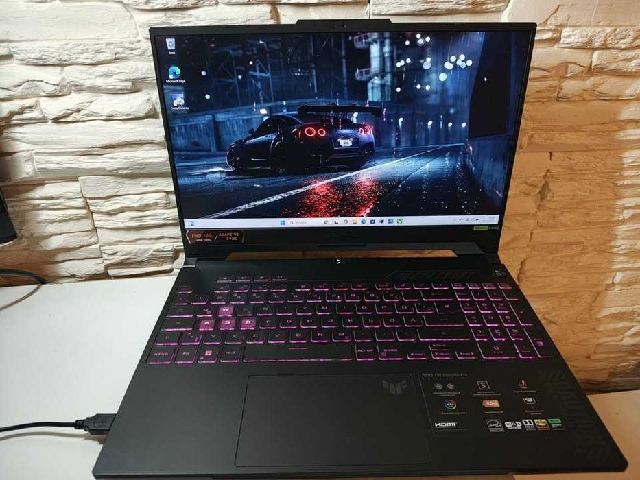 GAMINGOWY Laptop ASUS TUF R5 12x4.55Ghz16GB,RTX4050/140W-6GB/GW-12.25