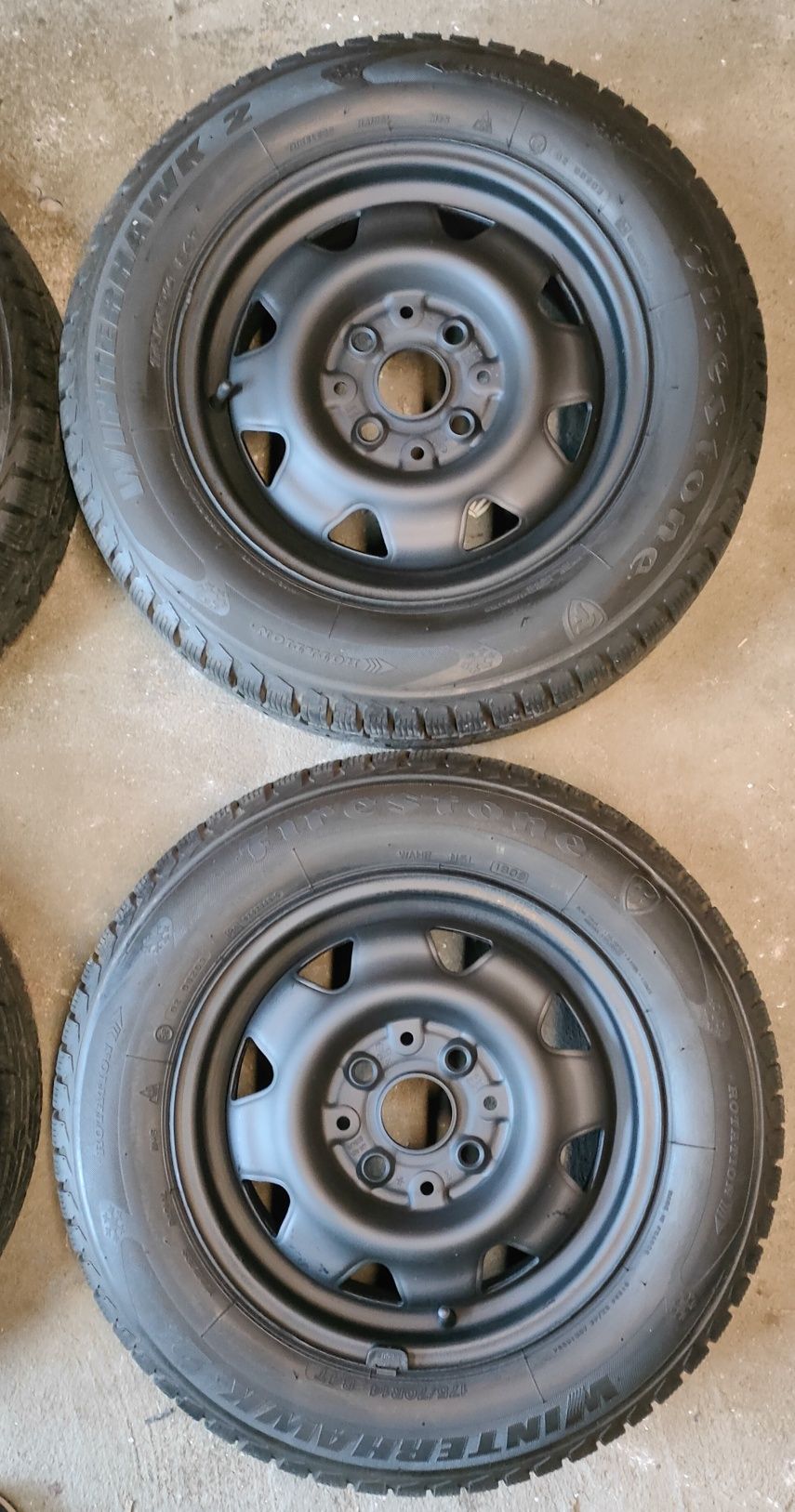 Felgi stalowe koła zimowe Audi 80 oryginał 14" 4x108 5,5J ET 45