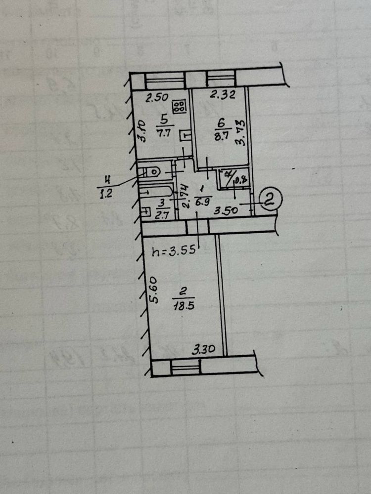Продам раздельную 2к квартиру, ул. Чапленка, 5 / Сильпо / Озерка /