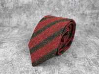 Nowy krawat regimental SuitSupply w pasy jedwabny wełniany garniturowy