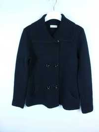Elisabetta B. dwurzędowy grubszy sweter z wool Italy / 48 - XL