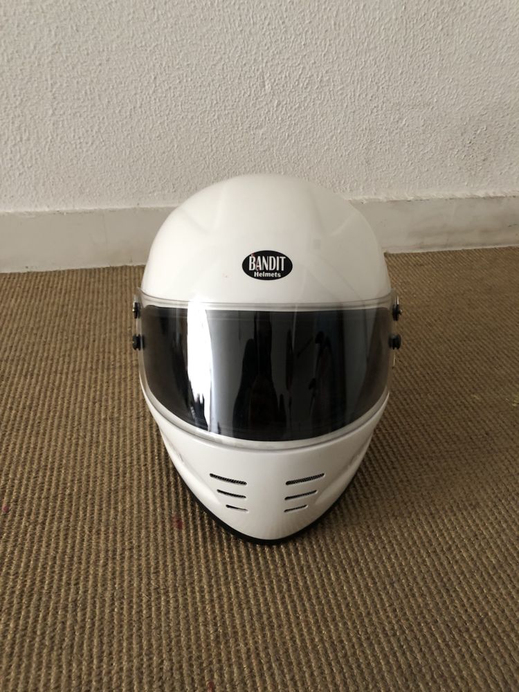 Capacete de mota novo, Bandit SA Snell