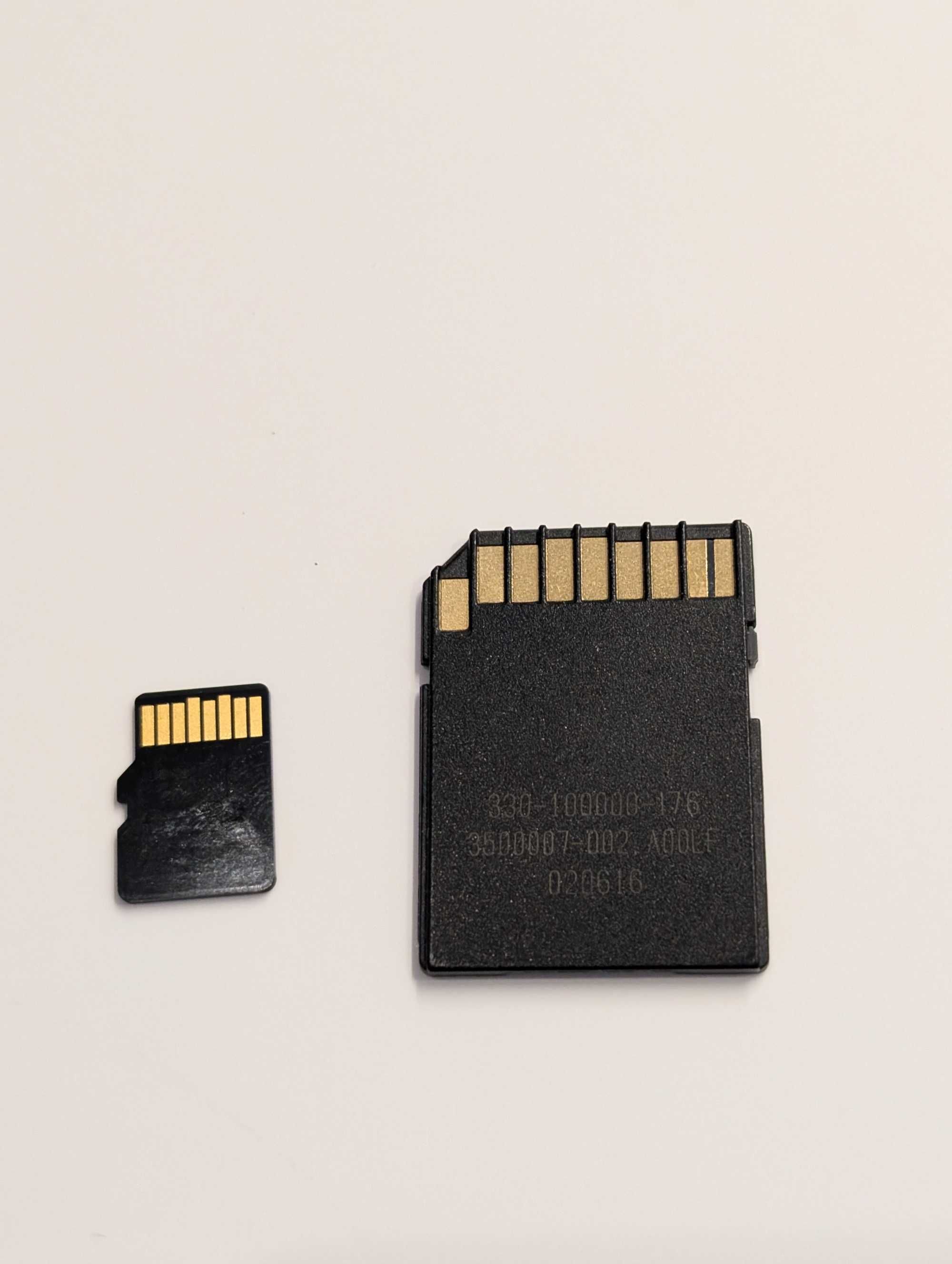 Карта пам'яті Kingston micro CD HC 8GB + SD-адаптер б/в
