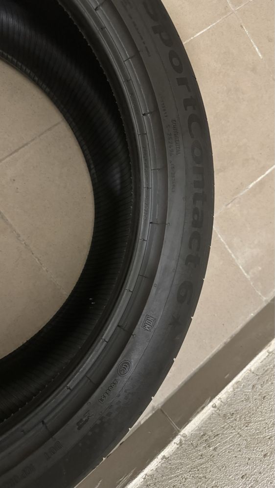 Резина Continental Sport contact 6* 265/40R21