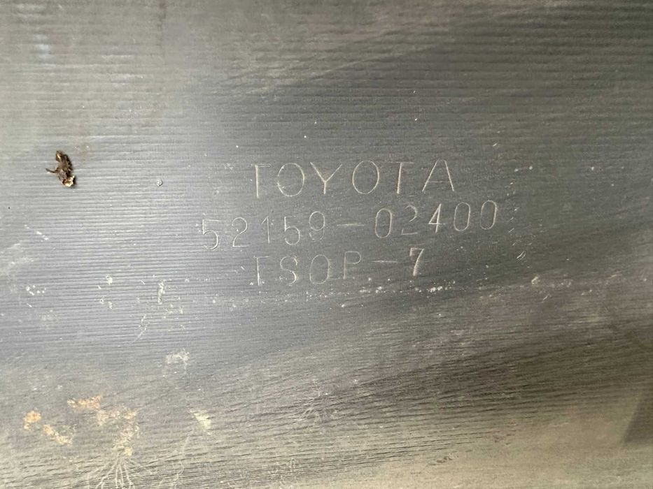 Toyota Auris I 1 06-09 hatchback HB zderzak tylni tył cały orginał