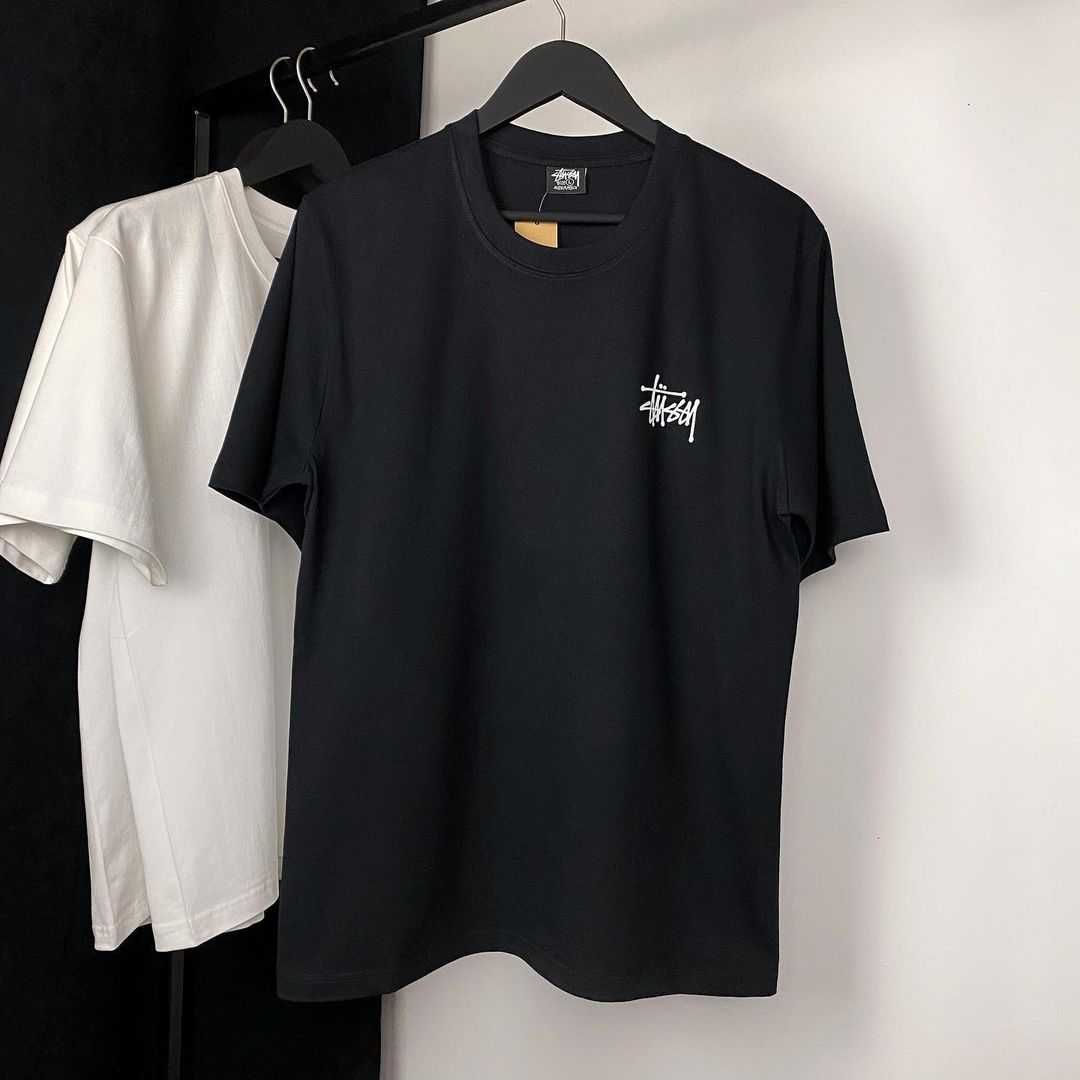 футболка STUSSY basic logo tee стуссі