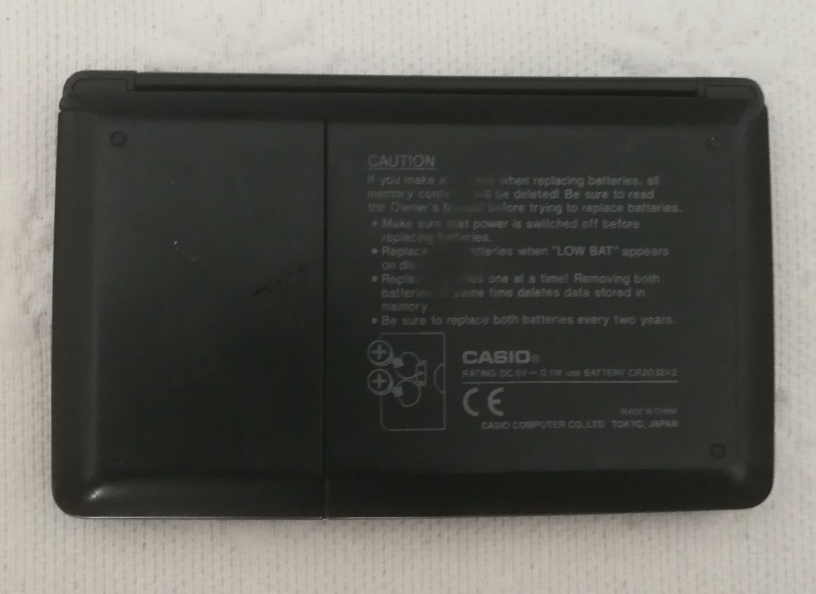 Casio SF-3600 64KB Digital Diary Backlit Display