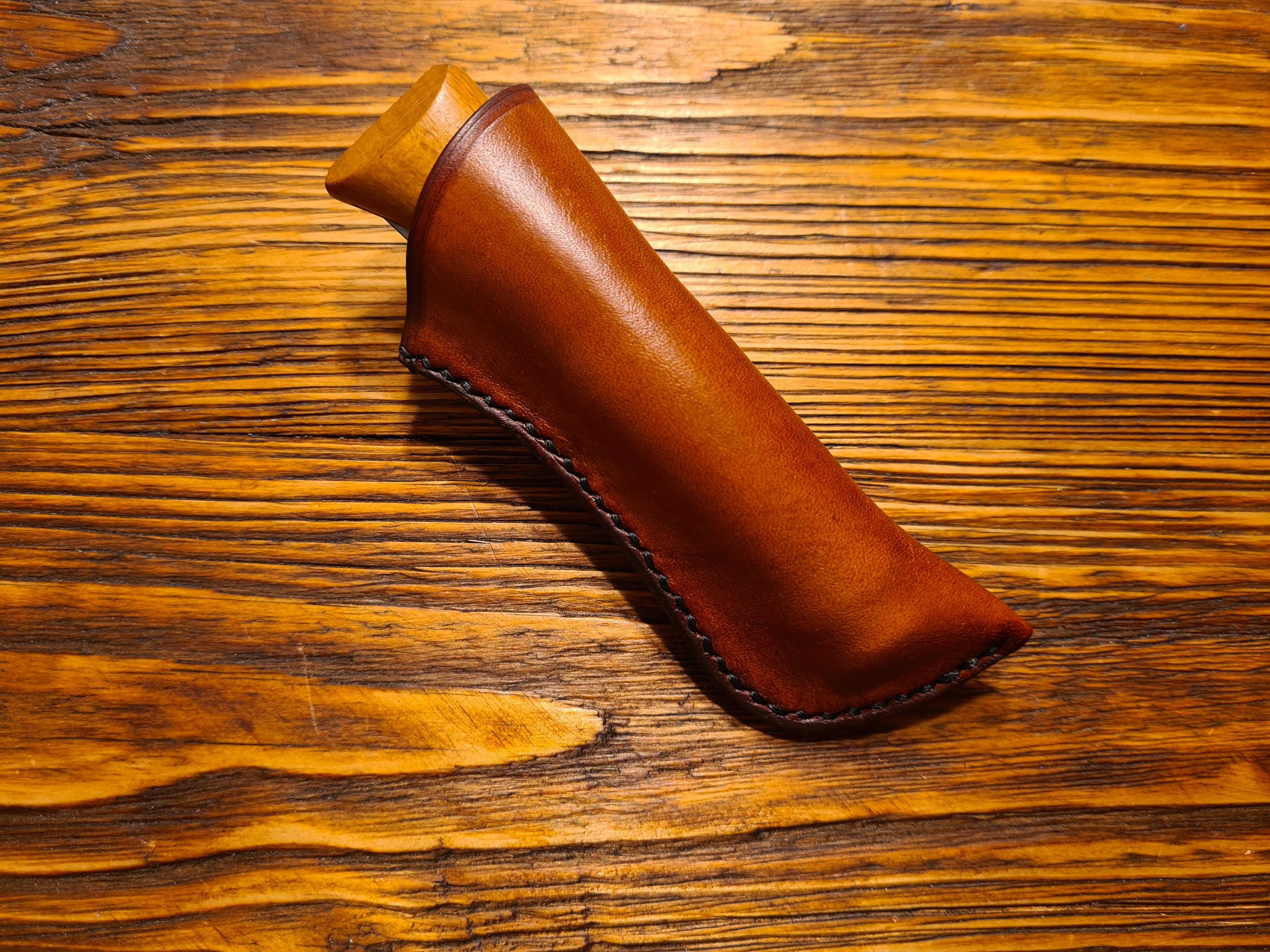 Opinel nr 8 etui, pokrowiec kabura skóra nat. EDC