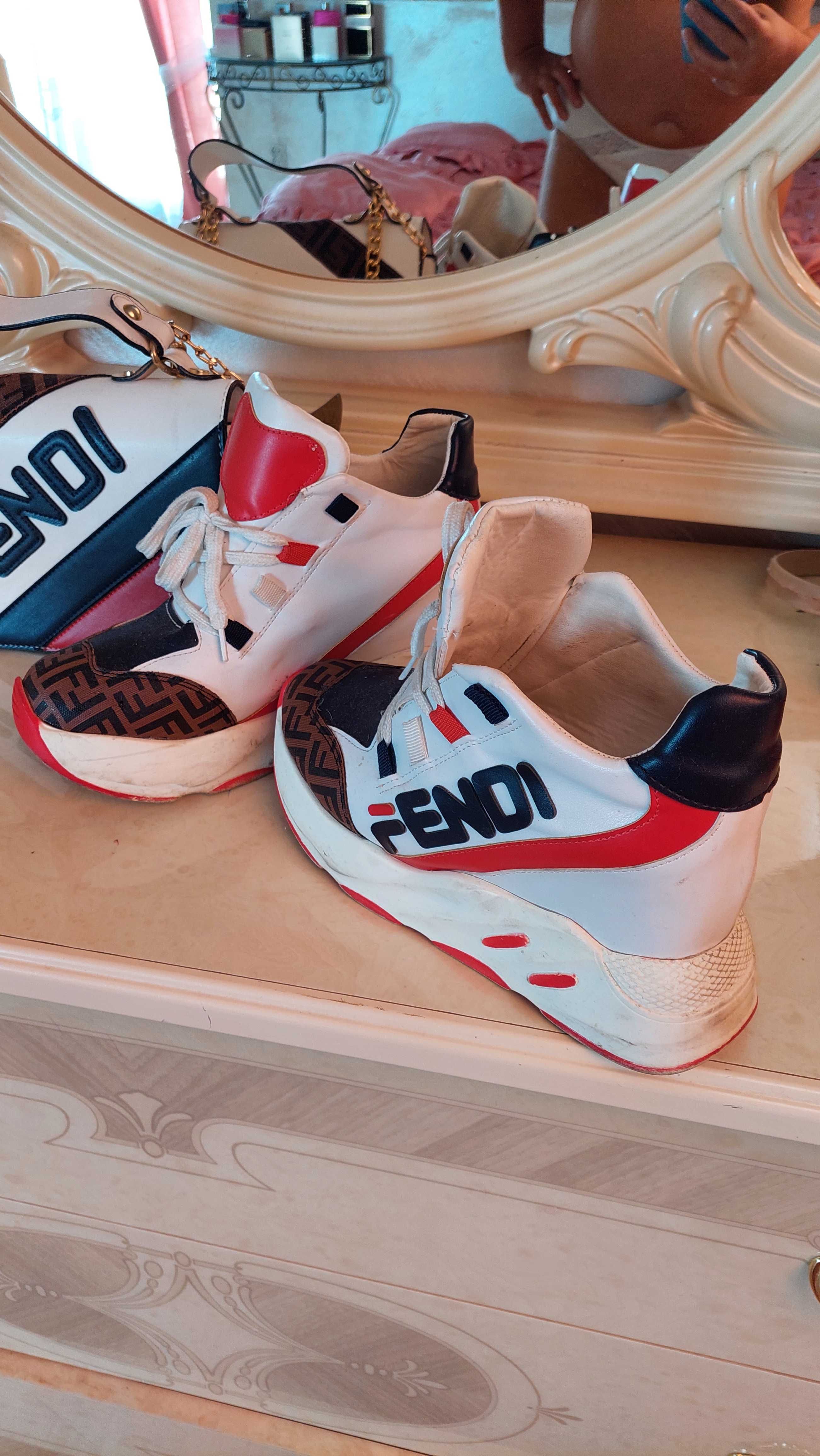 Fendi sneakersy 39 i torebka