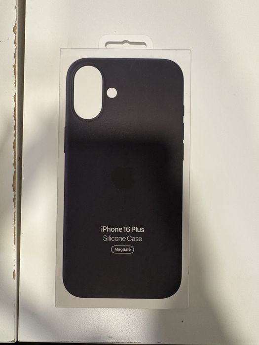 Capa Iphone 16 plus - Preta - original Apple - Selada