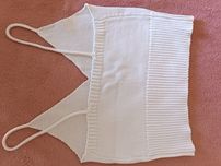 top branco de malha
