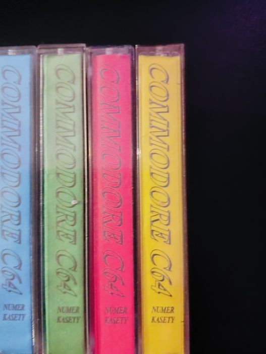 Gry Commodore C 64 128 na kasetach