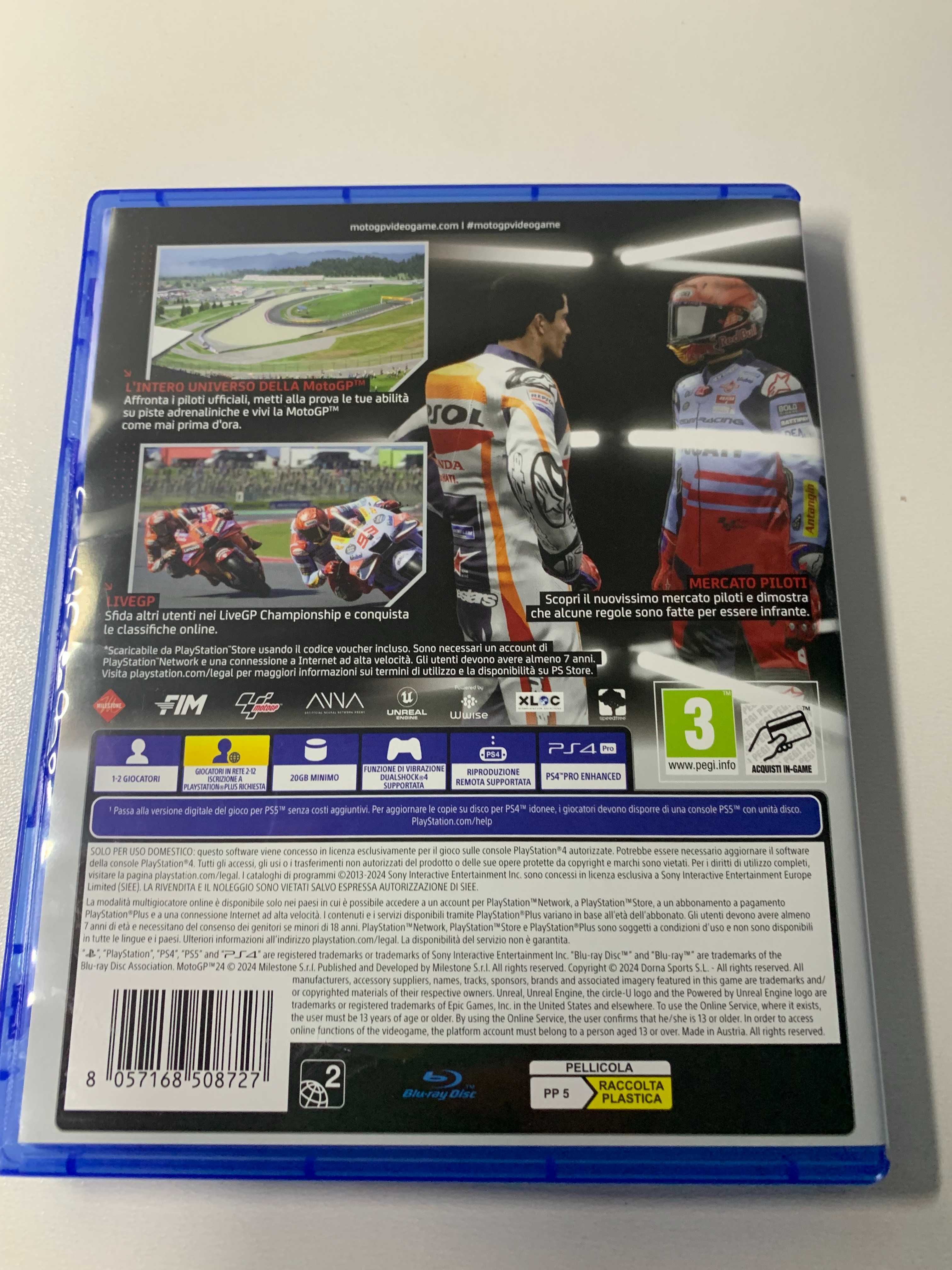 Sony Playstation 4 PS4 MotoGP 24 Day One Edition