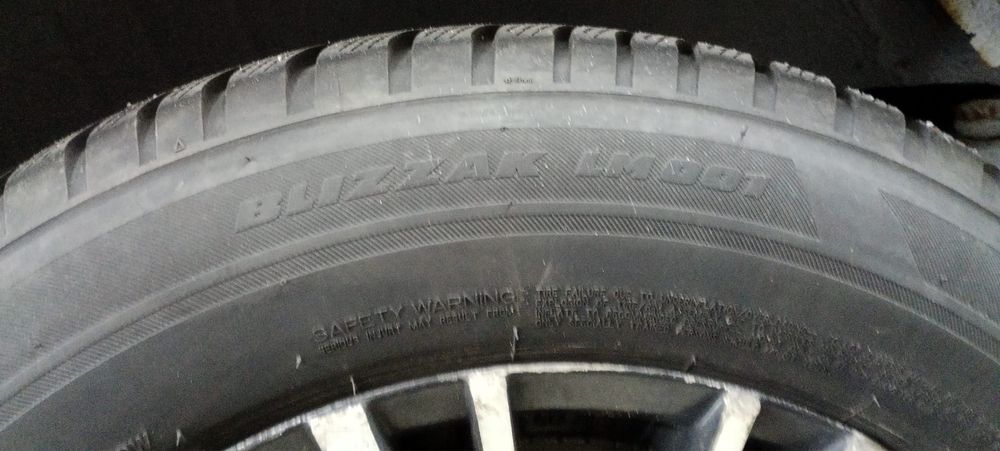 Komplet opon zimowych bridgestone blizzak 215/65 r17