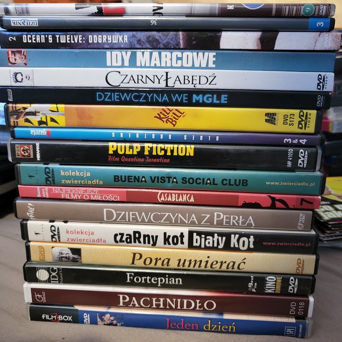 Kolekcja dobrych filmów DVD.  Okazja