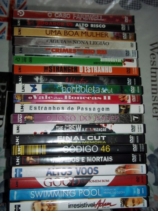 20 filmes em DVD