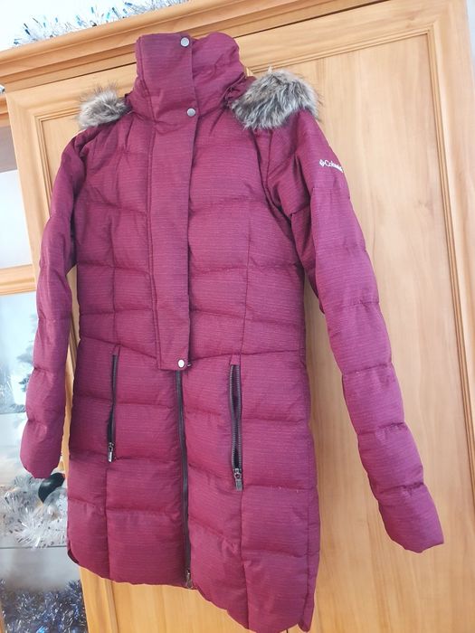 Оригинальный пуховик Columbia, зимняя куртка Columbia