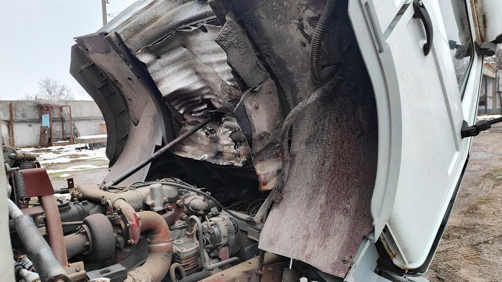 Кабіна Renault Midliner Рено Мідлаінер