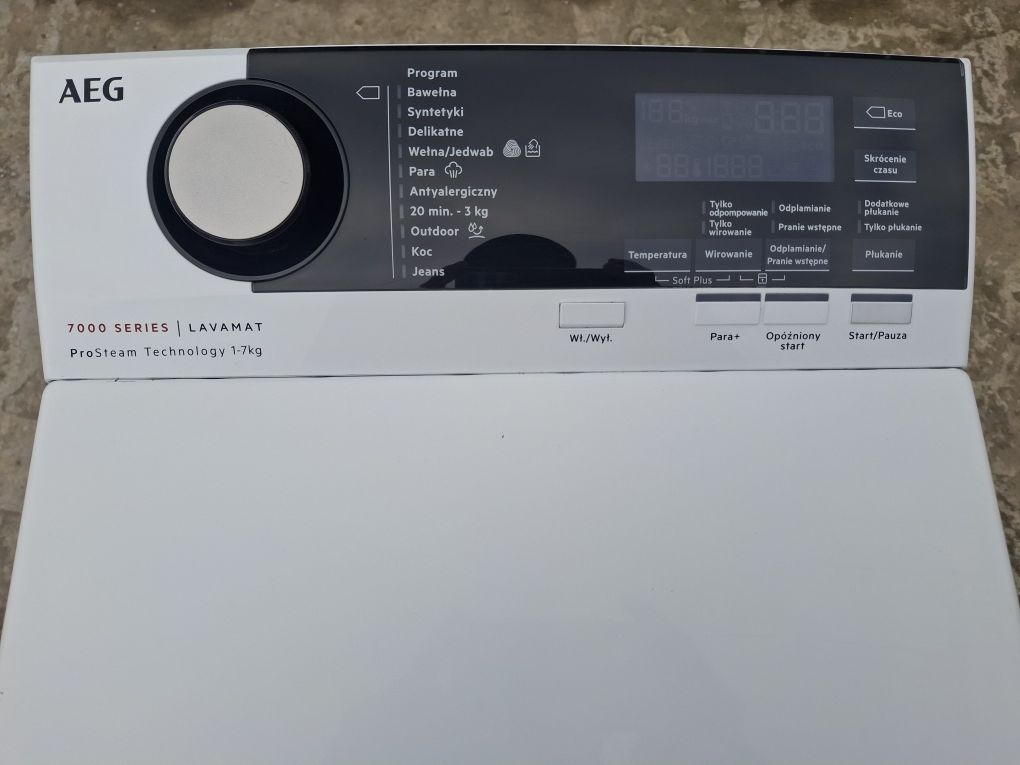 AEG PROSTEAM 7000 7 kg 1200 obr Para jak nowa gwarancja