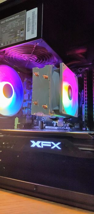 Komputer stacjonarny/gamingowy, i5 10400F, RX 480 8 GB, 16 GB RAM, SSD