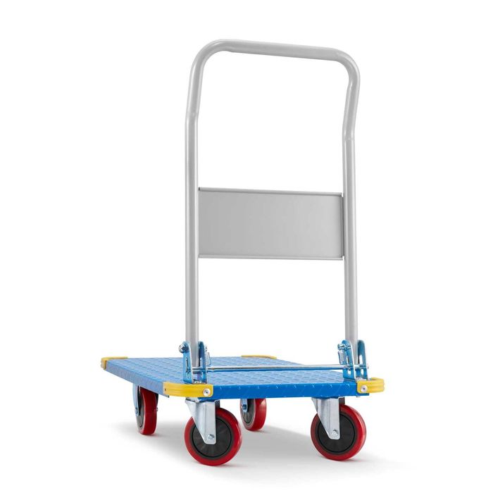 Wózek platformowy transportowy magazynowy 450 kg HIGHER pełne koła