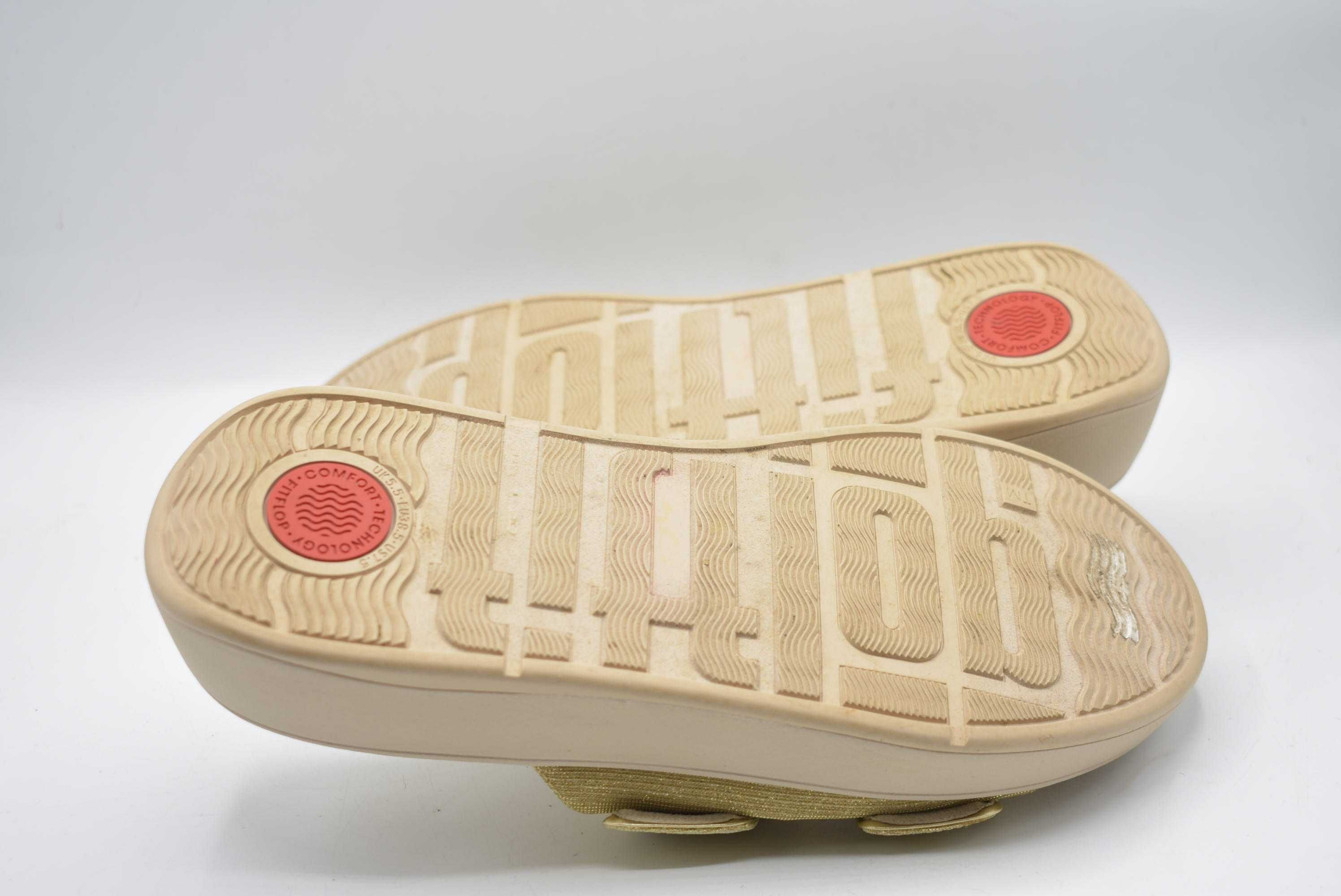 FitFlop F-MODE Buckle Shimmerlux ( 38.5 ) jak nowe