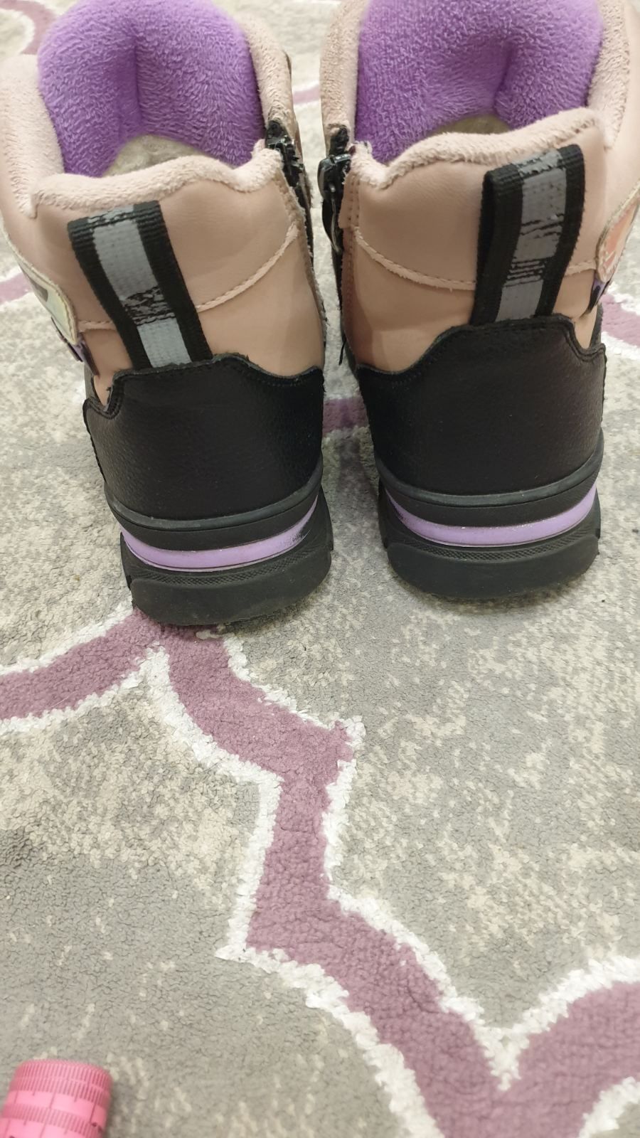 Зимние ботинки для девочки 28
