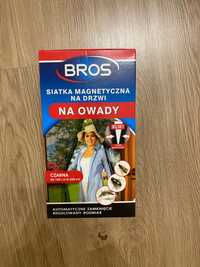 Bros siatka magnetyczna na drzwi na owady