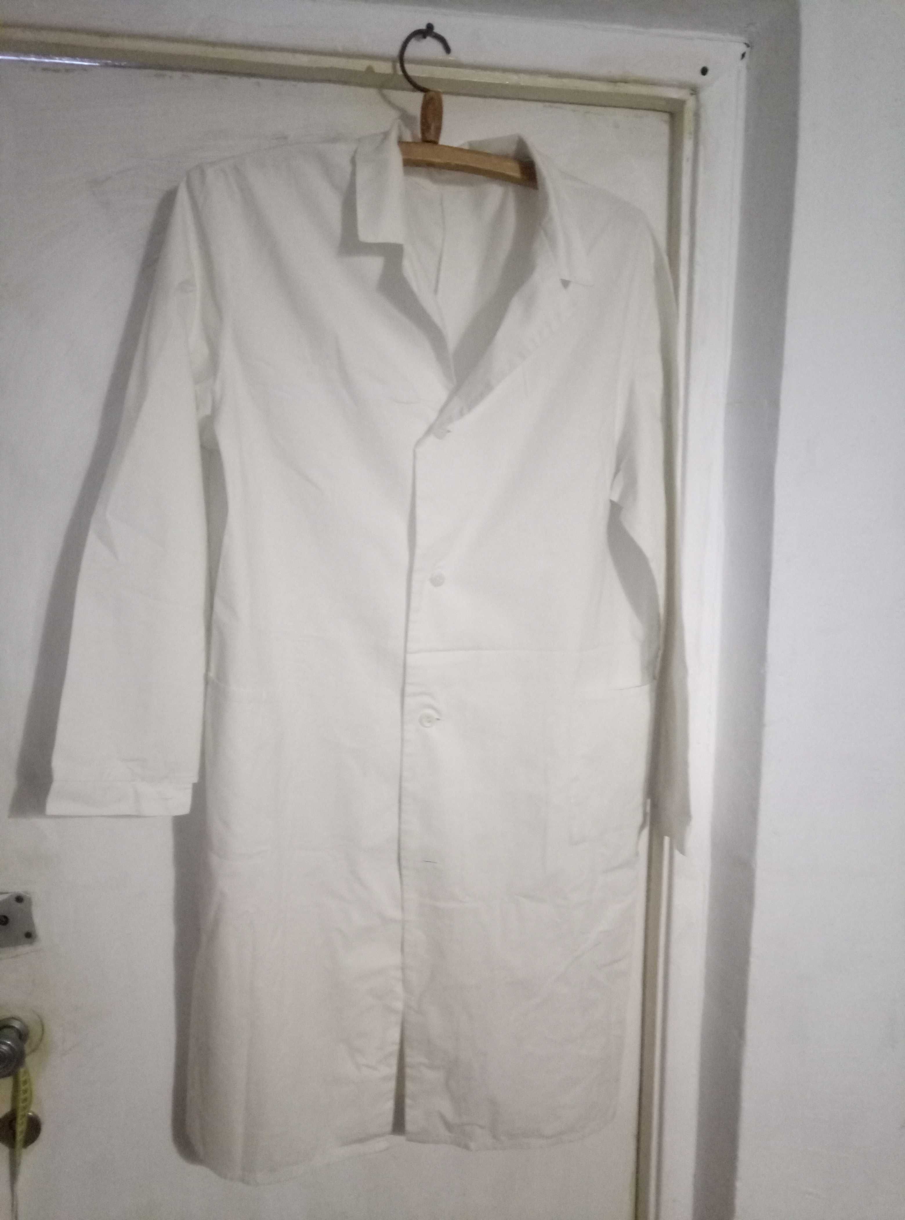 Халат медицинский размер 46/50 саржа, бязь, костюм врача медсестры