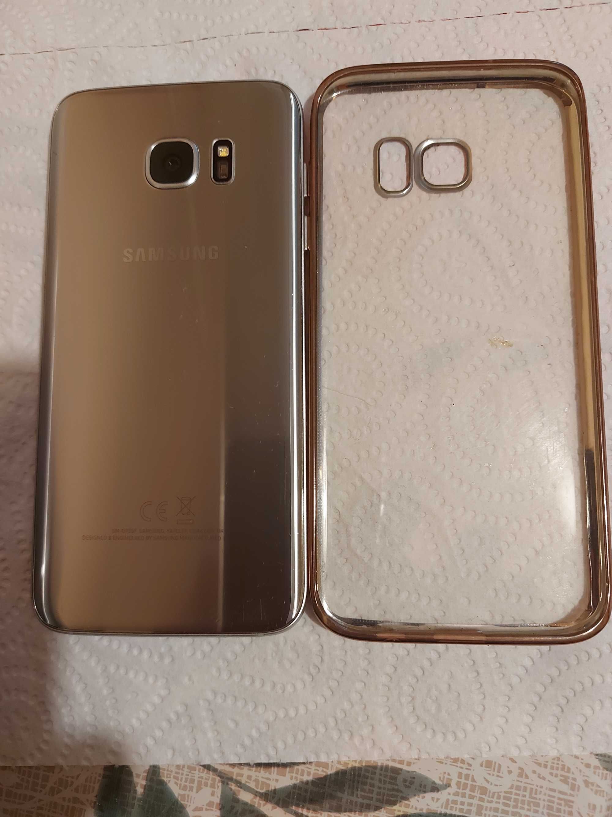 Samsung s7 edge sprawny w 100% lekko uszkodzony android 8