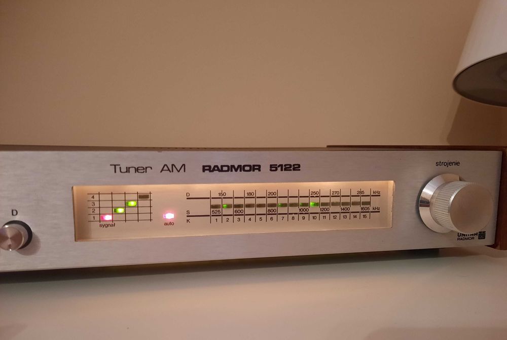 RADMOR 5122 tuner,przystawka fm,śr,krotkie