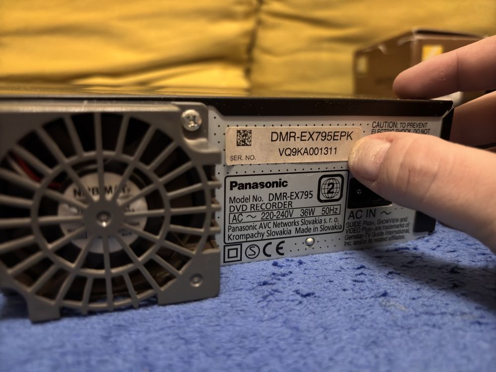 Nagrywarka DVD Panasonic DMR-EX795EPK