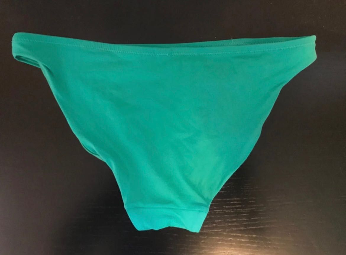 Cuecas de biquíni verde turquesa