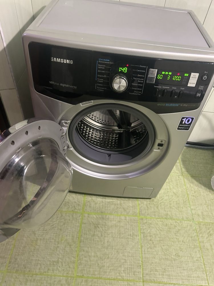 Стиральная машина Samsung eco bubble 6 kg
